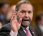 Conservative senator \'should have been thrown under the bus,\' Mulcair says